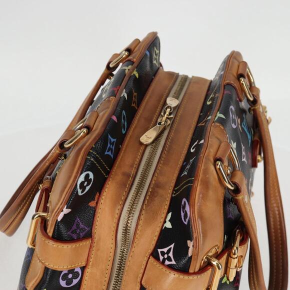LOUIS VUITTON Monogram Multicolor Claudia Hand Bag Black M40194 - Picture 6 of 16
